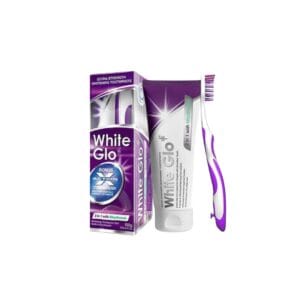 WHITE GLO 2-IN-1 WITH MOUTHWASH
